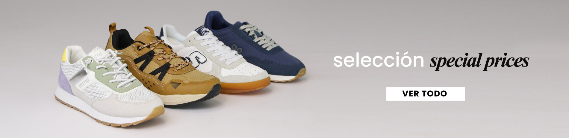 Selección de zapatillas con descuento - Vanessa Calzados